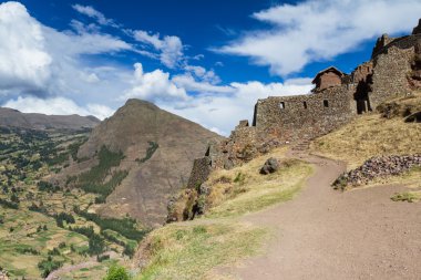 Peru'daki harabeler Pisac 