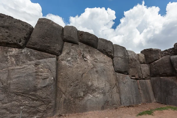 Inca miejscu Saqsaywaman w Peru — Zdjęcie stockowe