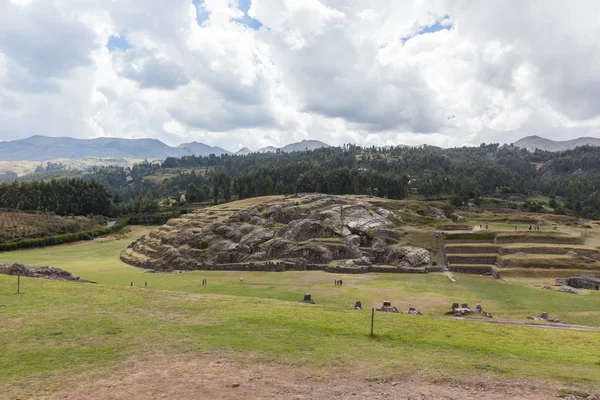 Ledovcová eroze v Saqsaywaman Peru — Stock fotografie