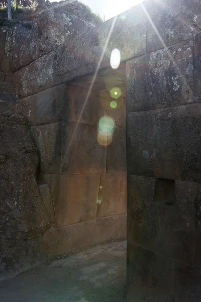 Puerta Inca en Pisac — Foto de Stock