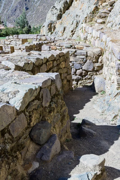 Fortaleza de Ollantaytambo inca — Foto de Stock