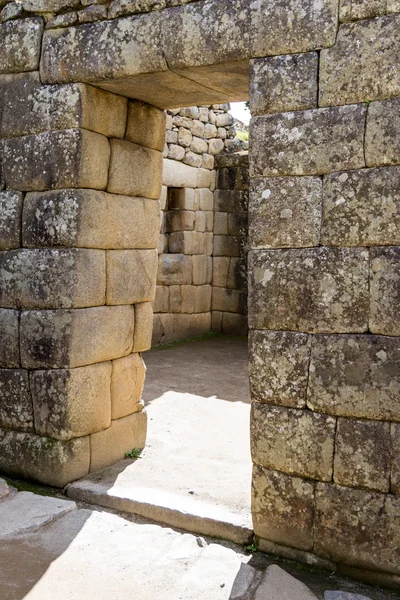 A Machu Pichu Inca ajtók — Stock Fotó