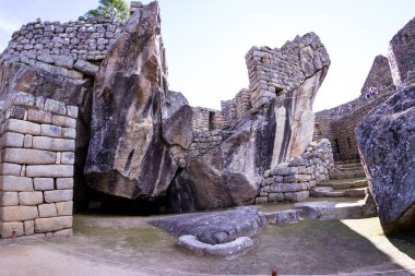 Machu pichu condor tapınakta