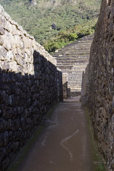 Trabajo de piedra utilizado en Machu Pichu — Foto de Stock