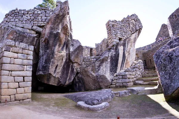 A condor templom Machu pichu — Stock Fotó