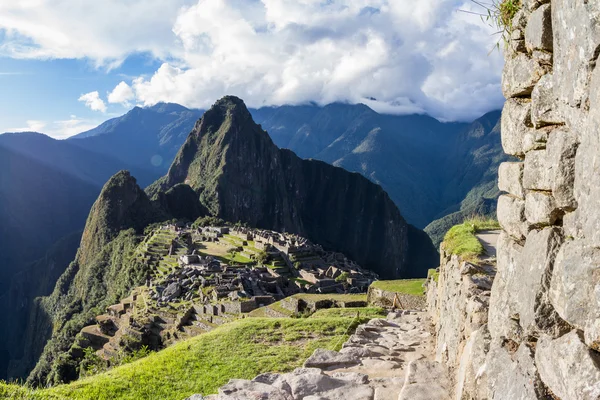 Мачу-Пікчу в Перу — стокове фото