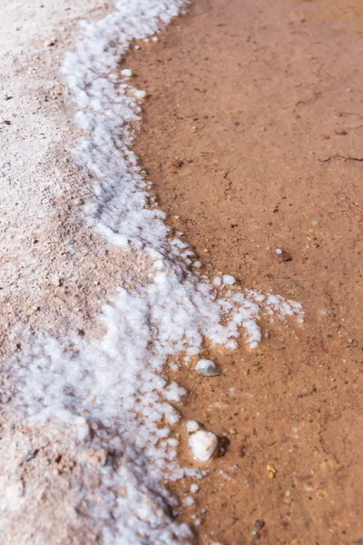 Detail of the Salt in Maras Peru — Stock Photo, Image