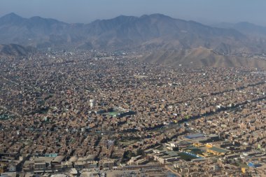 Lima Peru havadan görünümü