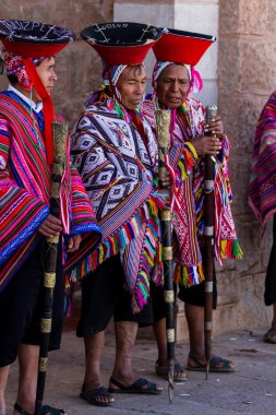 Quechua büyükleri kutsal Vadisi 