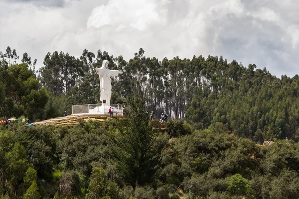 Cristo rey in Cusco Peru — Stockfoto