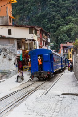 Aguas istemcileri veya Machu Pichu tren