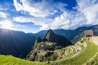 Peru'daki Machu Pichu 