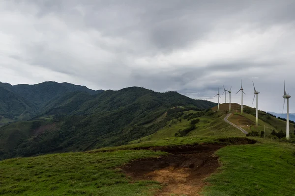 Energetyka wiatrowa w Kostaryce — Zdjęcie stockowe