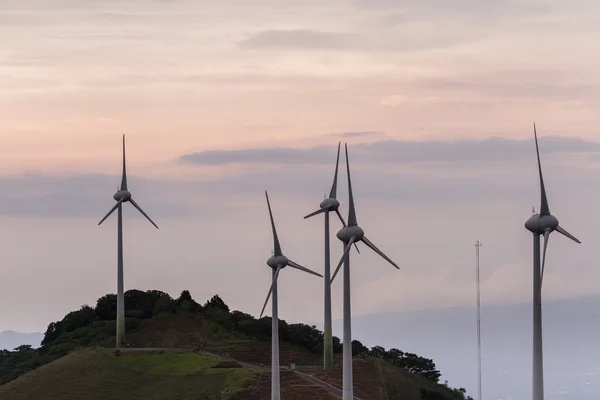 Energetyka wiatrowa w Kostaryce — Zdjęcie stockowe