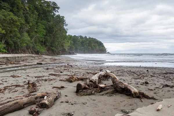 Costa Rica spiaggia del Pacifico meridionale — Foto Stock