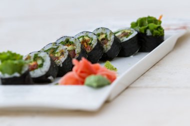 Vejetaryen suşi roll