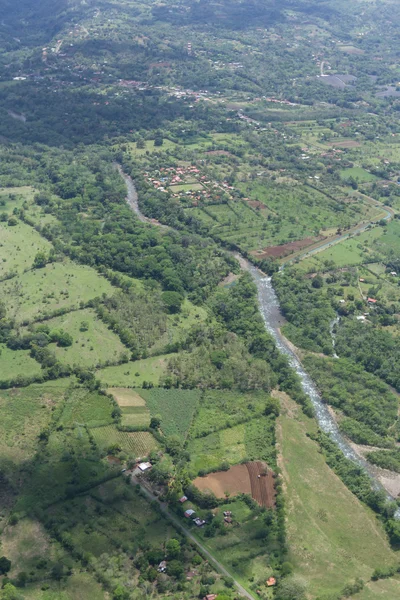 Вид с воздуха на Коста-Рику — стоковое фото