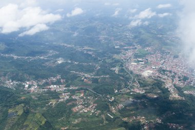 Kosta Rika havadan görünümü