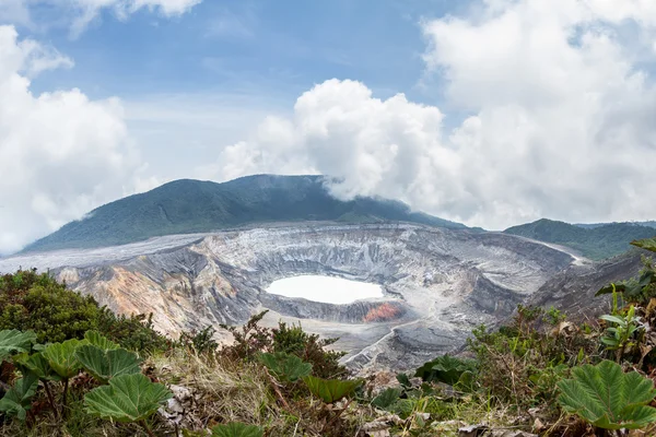 Poas volcano, costa rica波阿斯火山哥斯达黎加 — 图库照片