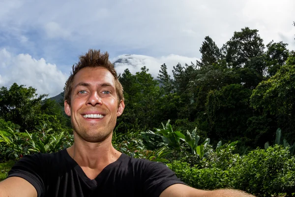 Selfie a Arenal, Costa Rica — Foto Stock