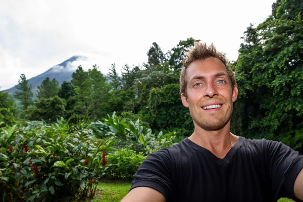 Selfie Arenal, Costa Rica — Stock Fotó