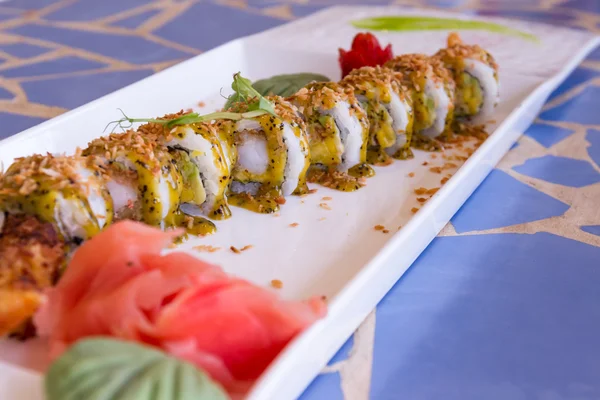 Fresh sushi roll — Stock Photo, Image