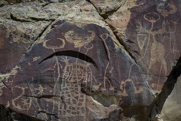 Felszeichnungen von Wyoming — Stockfoto