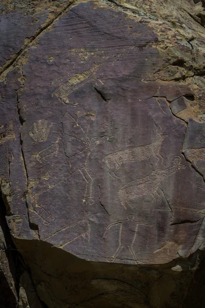 Wyoming petroglifler — Stok fotoğraf