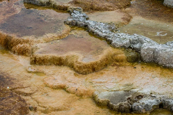 Красочные месторождения минералов — стоковое фото