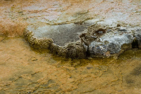 Depósitos minerais coloridos — Fotografia de Stock