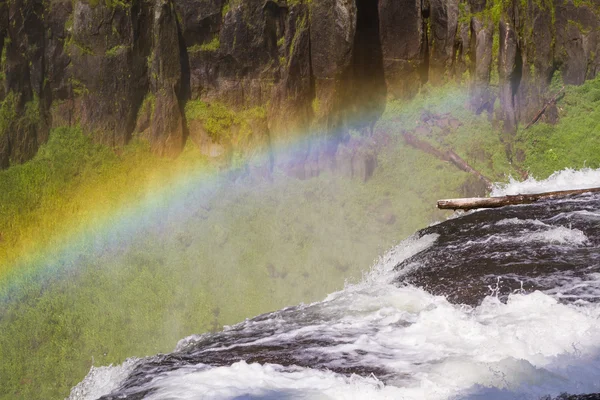 Upper mesa falls — Stock Photo, Image