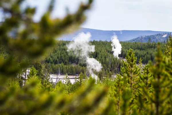 Steam vents — Stock Photo, Image