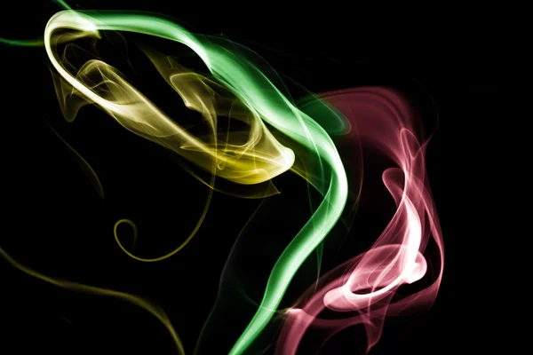 Абстрактний барвистий димовий фон — стокове фото