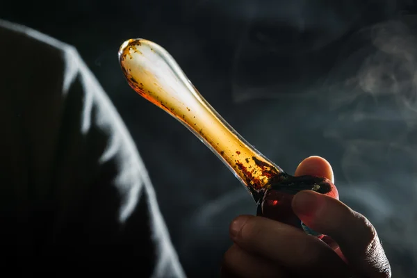 Marijuana pipe — Stock Photo, Image