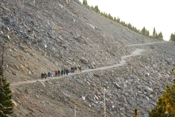 Group hike — Stock Photo, Image