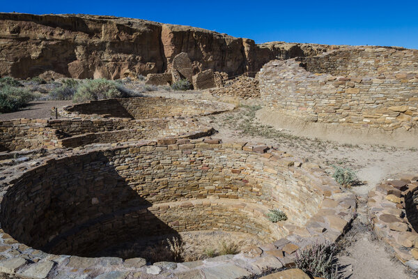 Kiva in Chaco Canyon