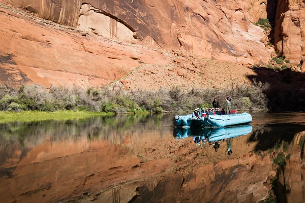 Rafting en el río Colorado — Foto de Stock