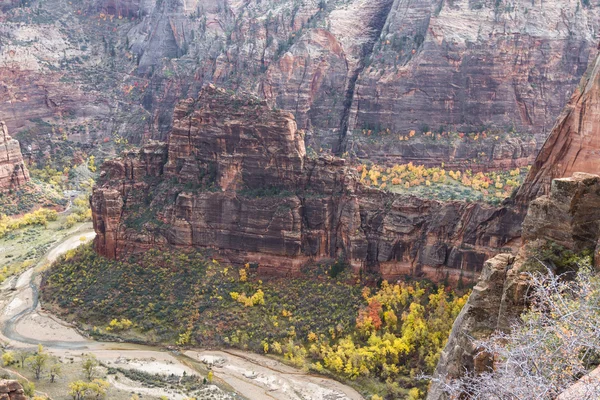 Herfst in Zion Np — Stockfoto