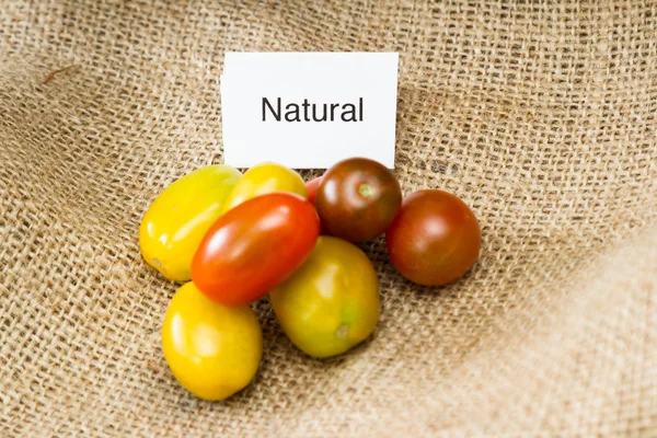 Tomates naturais — Fotografia de Stock