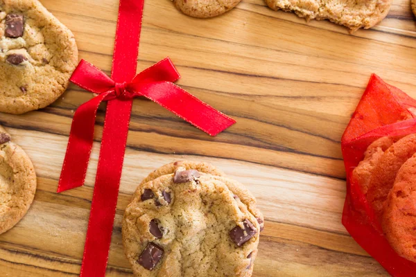 Biscoitos de chocolate — Fotografia de Stock