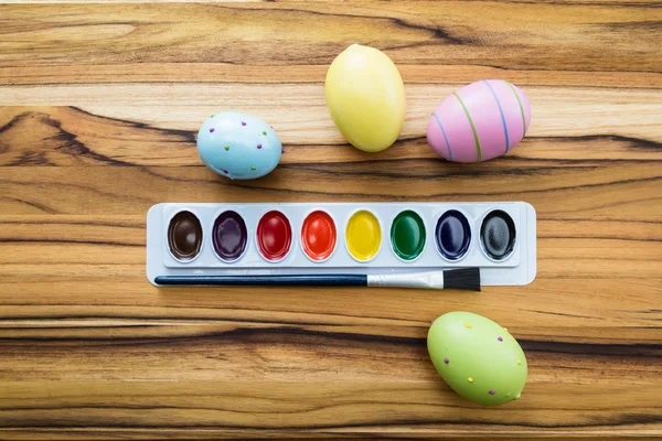 Húsvéti tojások festése — Stock Fotó