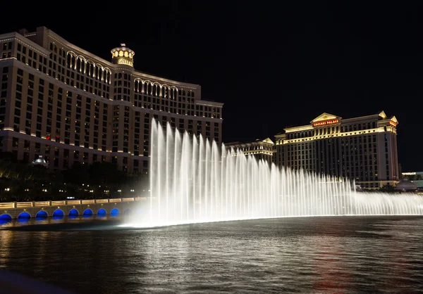 Belagio fountain show — Stock Photo, Image