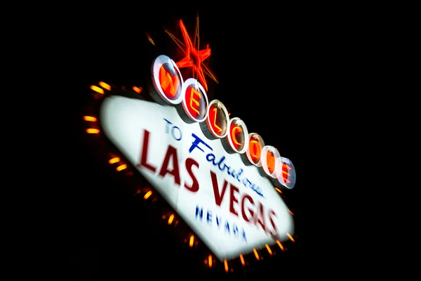 Welkom in Las Vegas — Stockfoto