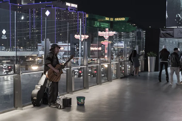 Homeless man in las Vegas — Stock Photo, Image