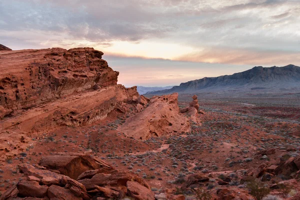 Tűzvölgy, Nevada — Stock Fotó