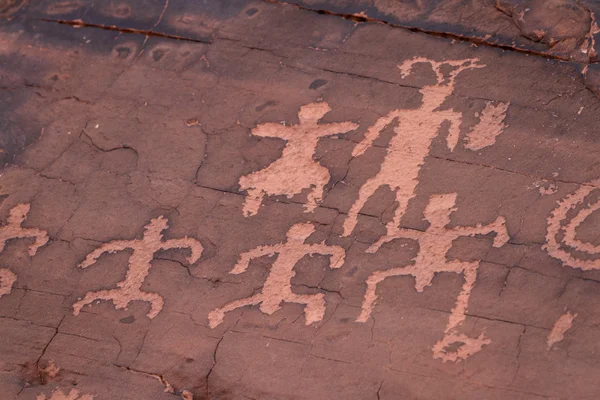 Petroglif kuno — Stok Foto
