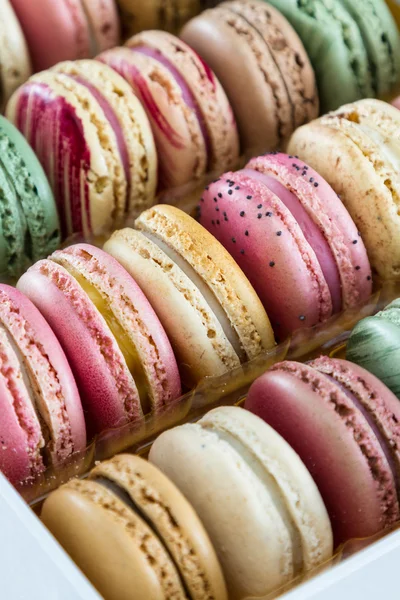 Klasik Fransızca macaroons — Stok fotoğraf