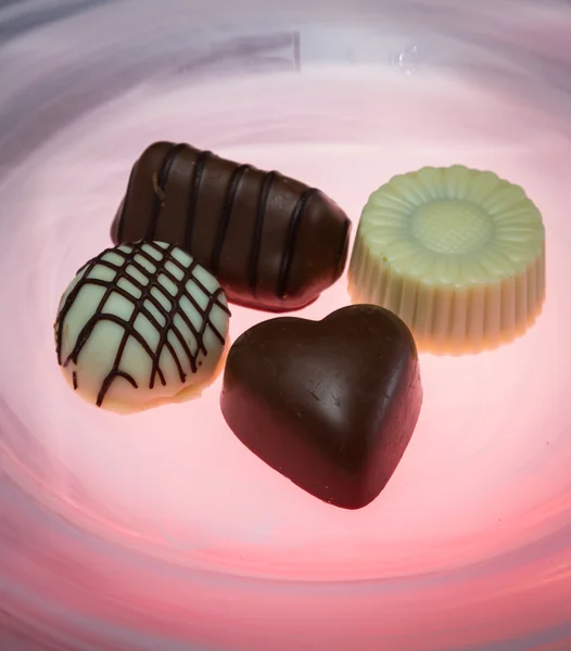 Sevgililer günü çikolata — Stok fotoğraf