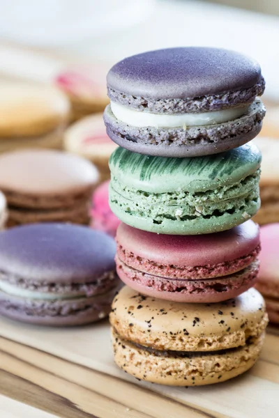 Francuski macaroons — Zdjęcie stockowe