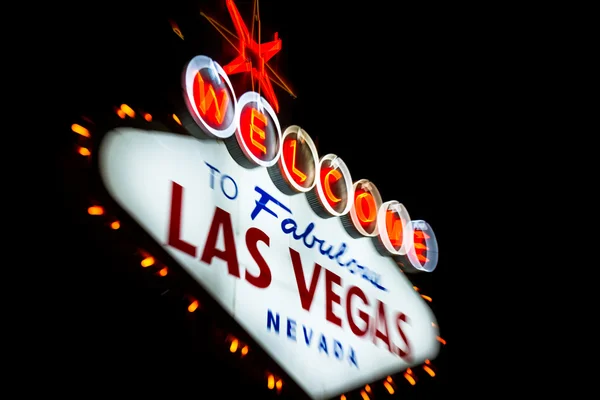Welcome to las Vegas — Stock Photo, Image